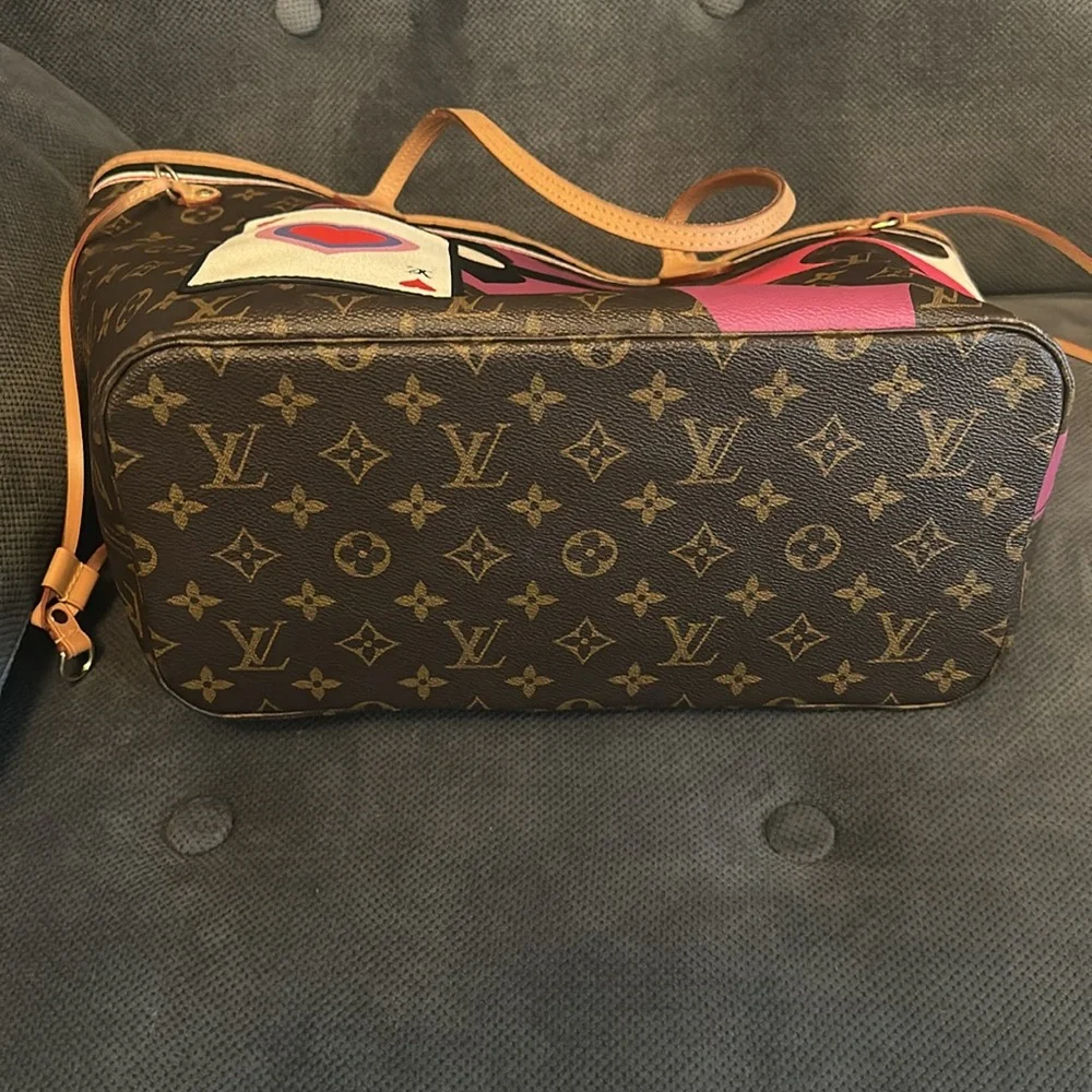 Louis Vuitton Neverfull MM. Limited edition from Cruse 2020 Game On Collection - Picture 5 of 12